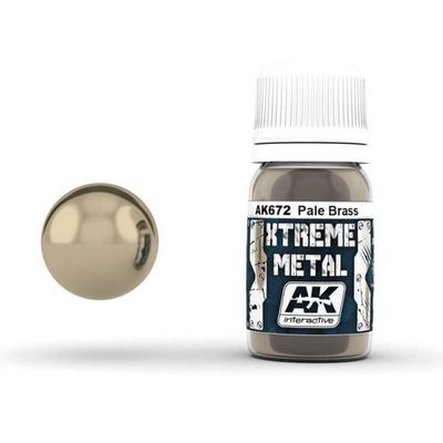 AK Interactive: Xtreme Metal - Pale Brass