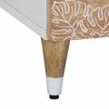 VidaXL TV skrinka 100x33,5x46 cm Masívne drevo Mango