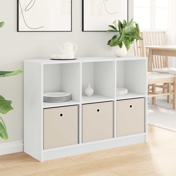 vidaXL Servírovacia skriňa so zásuvkou Biela 102 x 32 x 73,5 cm