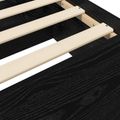 vidaXL Rám postele so skladom Čierny dub 80 x 200 cm Kompozitné drevo