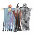vidaXL Visiaci duch na Halloween 3 ks Viacfarebný 61 x 97 cm Polyester