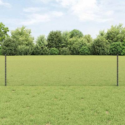 vidaXL Zvarený drôtený plot 50 x 0,5 m (Š x V) PVC potiahnutá oceľ
