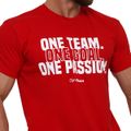 Tričko One Team Red - GymBeam