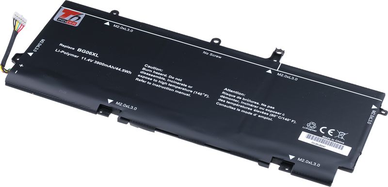 Batéria T6 Power pre HP EliteBook Folio 1040 G3, 3900mAh, 44Wh, 6cell, Li-pol