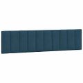 vidaXL Posteľ s matracom Hanko modrý 200x200 cm zamat