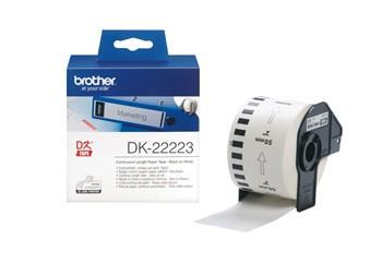 Brother - Kontinuálny papierový pás DK22223, čierna na bielu, šírka 50 mm