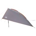 vidaXL Auto Stan 308 x 215 x 220 cm Šedá a oranžová Polyester a oceľ