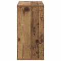 vidaXL Servírovacia skriňa Staré drevo 59,5 x 27 x 57 cm