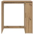 vidaXL Kabinet na práčku s úložiskom Remeselný dub 87 x 60 x 89 cm