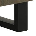 vidaXL Komoda 60x33x75 cm čierna masívne mangovníkové drevo
