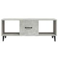vidaXL Konferenčný stolík betónovo sivý 102x50x40 cm spracované drevo