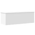 vidaXL Úložný box biely 102x35x35 cm kompozitné drevo