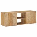 vidaXL Nástenný TV kabinet s poličkou s úložiskom 100 x 30 x 35 cm