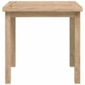 vidaXL Bočný stolík 45x45x45 cm teakový masív