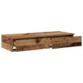 vidaXL Zásuvky pod posteľ Staré drevo 80 x 36,5 x 16,5 cm