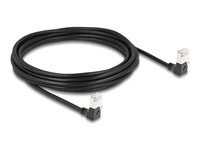 RJ45 Network Cable Cat.6A S/FTP Slim 90°
