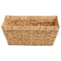 vidaXL Úložné košíky 2 ks Vodný hyacint 38 x 28 x 15 cm Prírodná