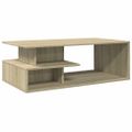 vidaXL Konferenčný stolík dub sonoma 102x55x35 cm kompozitné drevo