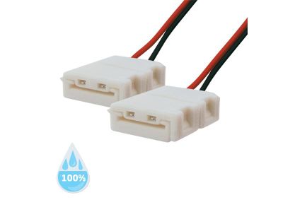 Spojka nepájivá pre LED pásik 3528, 2835 30,60LED/m 8mm s vodičom, vodeodolný IP68