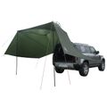 vidaXL Auto Stan 350 x 250 cm Armádna zelená Polyester a oceľ