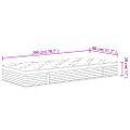 vidaXL Taštičkový pružinový matrac stredne tvrdý 80x200 cm