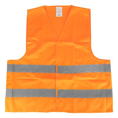 Reflexná vesta XL oranžová s certifikátom AMiO-01735