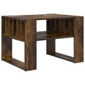 vidaXL Konferenčný stolík Dymová dub 66 x 49,5 x 45 cm