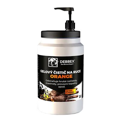 Čistič na ruky DEBBEX Orange 3l
