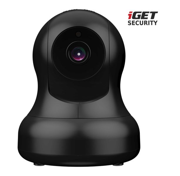 iGET SECURITY EP15 - WiFi rotačná IP FullHD 1080p kamera, nočná LED, microSD, pre alarmy iGET M4 a M5