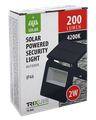 TR 386S LED Solárny reflektor 2W 4200K s pohybovým senzorom Trixline