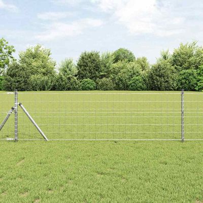 vidaXL Pevný kovaný drôtový plot 10 x 0,4 m (Š x V)