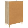 vidaXL Servírovacia skriňa so zásuvkou Dub sonoma 66 x 34,5 x 95 cm