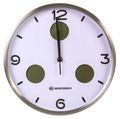 Nástenné hodiny Thermo/Hygro Bresser Optus MyTime Bresser MyTime io NX 30 cm, biela
