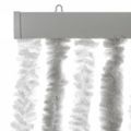 vidaXL Záves proti hmyzu bledobéžový a biely 100x220 cm ženilka