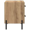 vidaXL Nočný stolík Remeselný dub 40 x 35 x 47,5 cm Kompozitné drevo