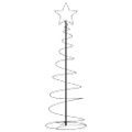 vidaXL LED vianočný stromček 100 LED teplá biela 150 cm