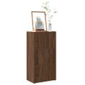 vidaXL Knižnica hnedý dub 40x24x77 cm kompozitné drevo