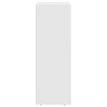 vidaXL Servírovacia skriňa ELST Biela 59 x 35 x 100,5 cm