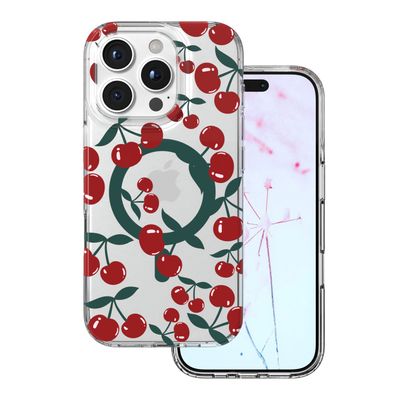 Obal Cherry Mag pre iPhone 16 Pro Max 6,9" transparentný