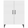 vidaXL Komoda biela 70x34x90 cm spracované drevo