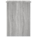 vidaXL Stôl sivý dub sonoma 100x55x75 cm spracované drevo