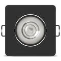 Modee LED štvorcové svietidlo 4,8W 420lm D80xH32mm, neutrálna biela, čierna (ML-DL4000K4,8WSR-BN)