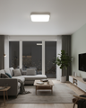 Q-251CP Led stropné svietidlo RÁBA 36W 3060lm 4000K štvorcové biele QTEC