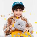 Milo&Millie Plyšová mačička Milo sivá 35 cm