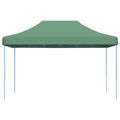 vidaXL Skladací pop-up párty stan zelený 440x292x315 cm