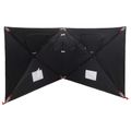 vidaXL Poľovnícky stan 145 x 145 x 150 cm Biela s blackoutom