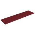 vidaXL Nástenné panely 12 ks vínovočervené 60x15 cm látkové 1,08 m²