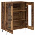 vidaXL Servírovacia skriňa Staré drevo 69,5 x 34 x 90 cm