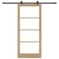 vidaXL Posuvné dvere ORKDAL Prírodná 93 x 211 cm