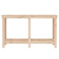 vidaXL Pracovná lavica 140x50x80 cm masívna borovica